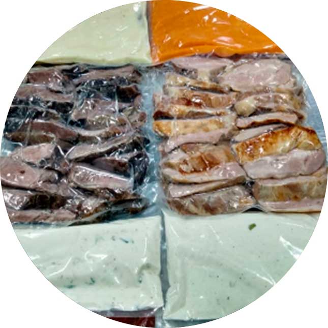 granel-chef-gourmet-2 sistema para el servicio de almuerzo o cena en el comedor